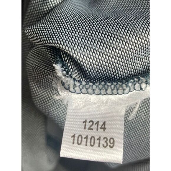 FootJoy Golf Polo Shirt Size Large Gray Black Collar Performance Moisture Wickin - Picture 6 of 6